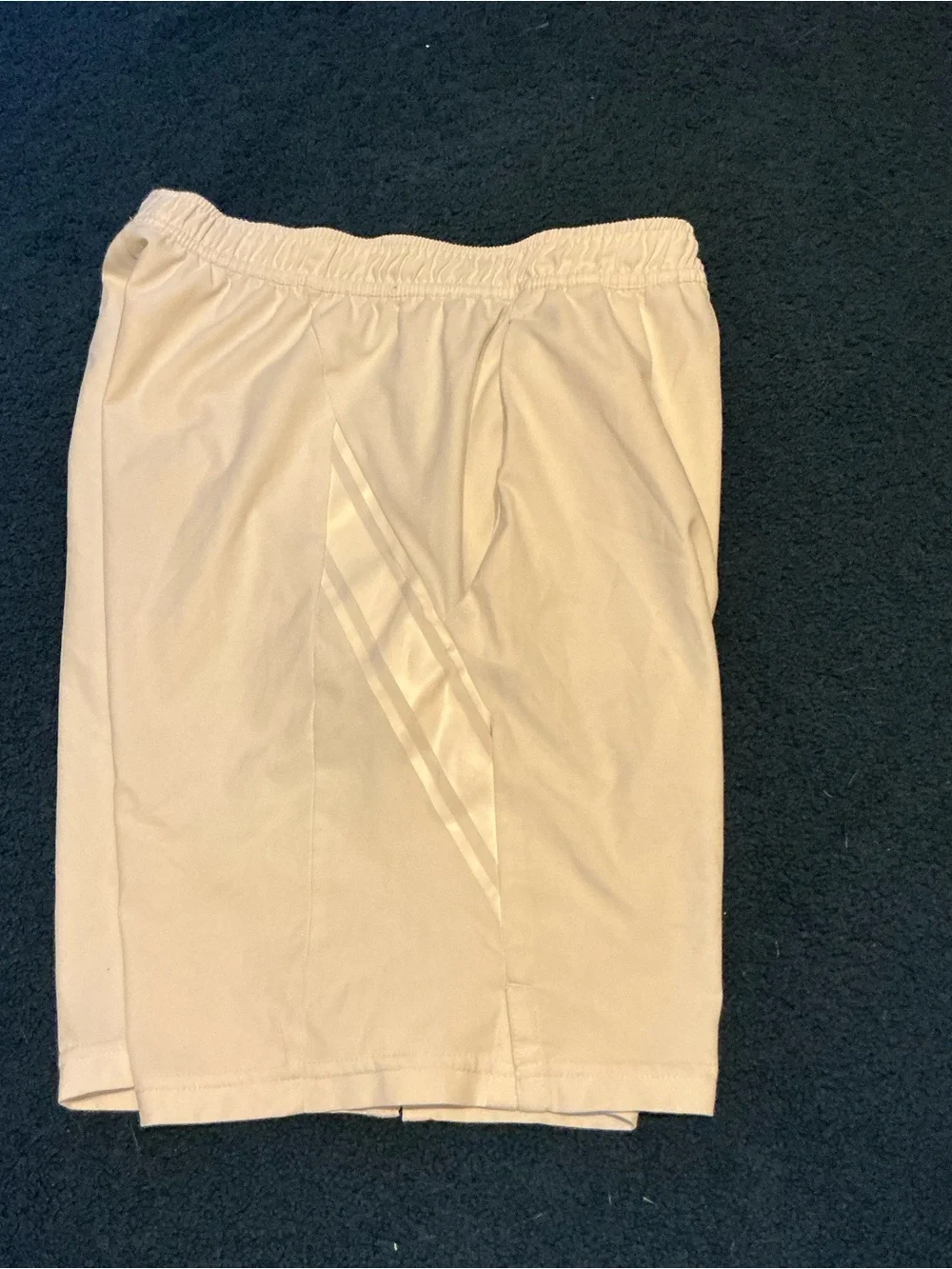 Nike Cream Performance Shorts with Subtle Swoosh